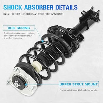 スコープ Amazon.com: Front Struts w/Coil Springs for 03-13 Volvo XC90
